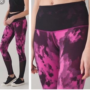 Lululemon Sweaty Endeavor Tight Bloom Pixie Size 6